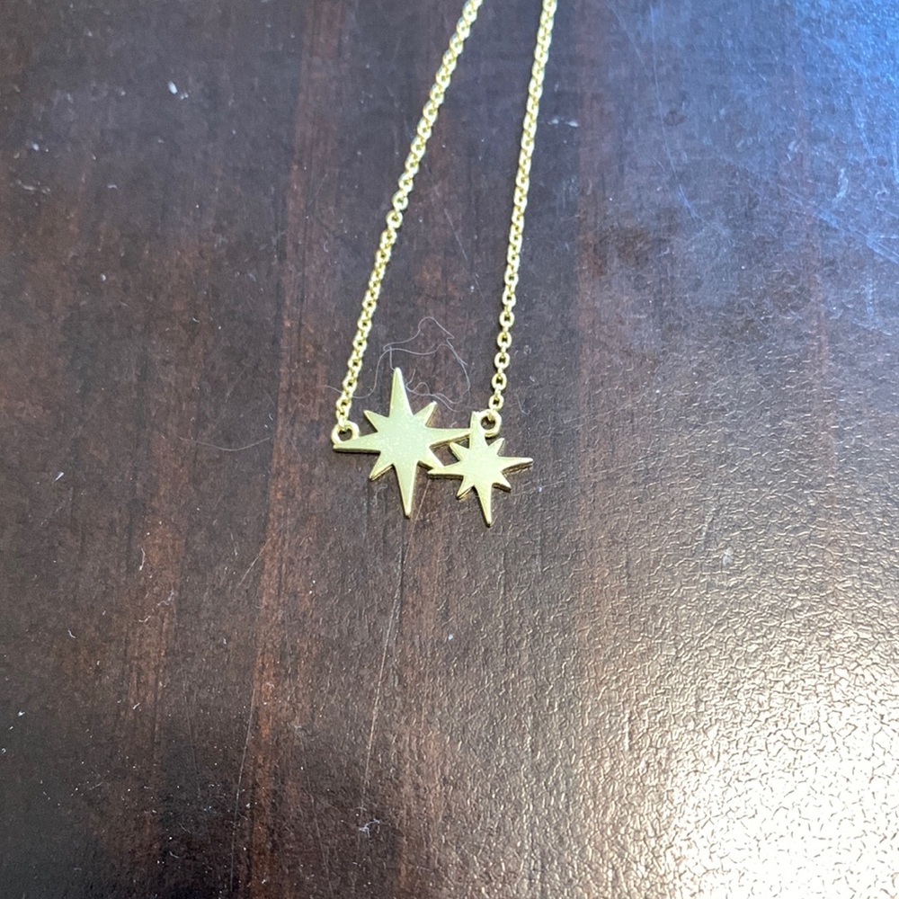 Second star to the right necklace